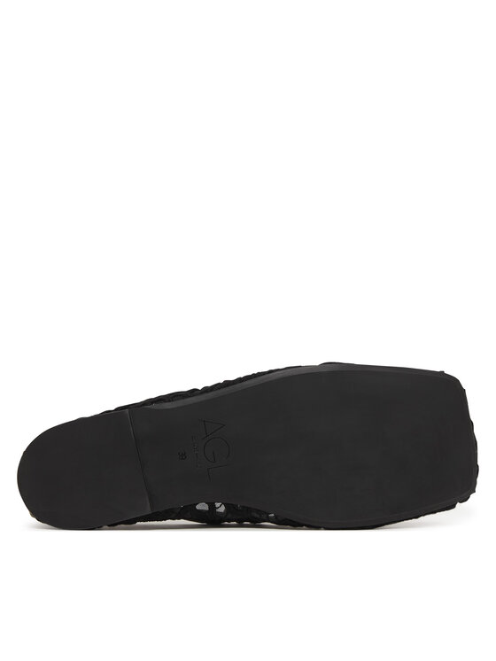AGL AGL Baleríny Ceramic D840007PGK77831013 Černá