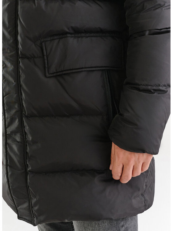 Pako Lorente Pako Lorente Kurtka puchowa P23WF-5X-003 Czarny Regular Fit