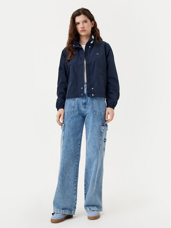 Tommy Jeans Tommy Jeans Μπουφάν μεταβατικό Essential DW0DW20439 Σκούρο μπλε Regular Fit