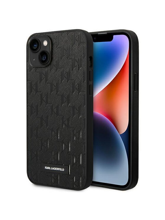 Etui na telefon KARL LAGERFELD, Czarne, iPhone 14 Plus