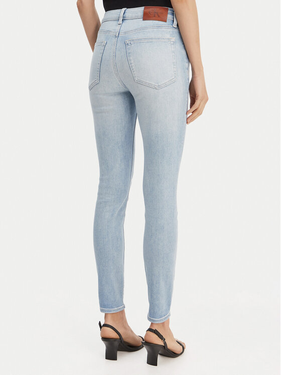 Calvin Klein Jeans Calvin Klein Jeans Jeansy LV047F705G Světle modrá Skinny Fit