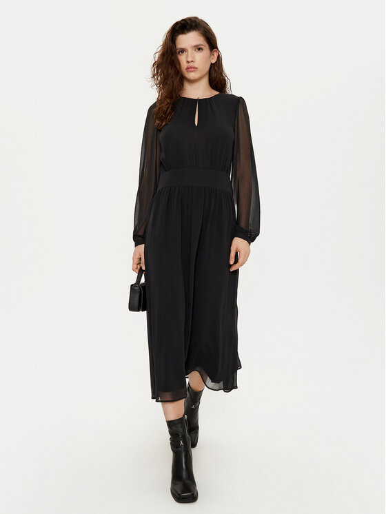 JOOP! JOOP! Každodenné šaty 58 D58Dorothea 10018884 30044846 Čierna Regular Fit