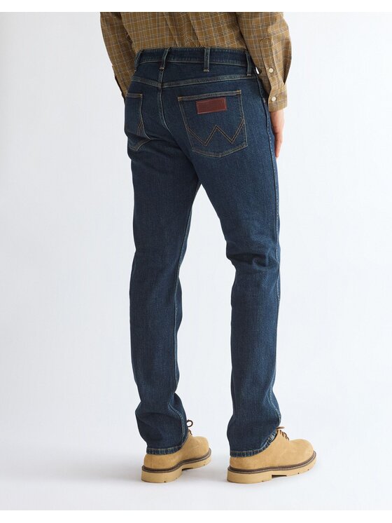 Wrangler Wrangler Jeansy GREENSBORO Niebieski Straight Leg