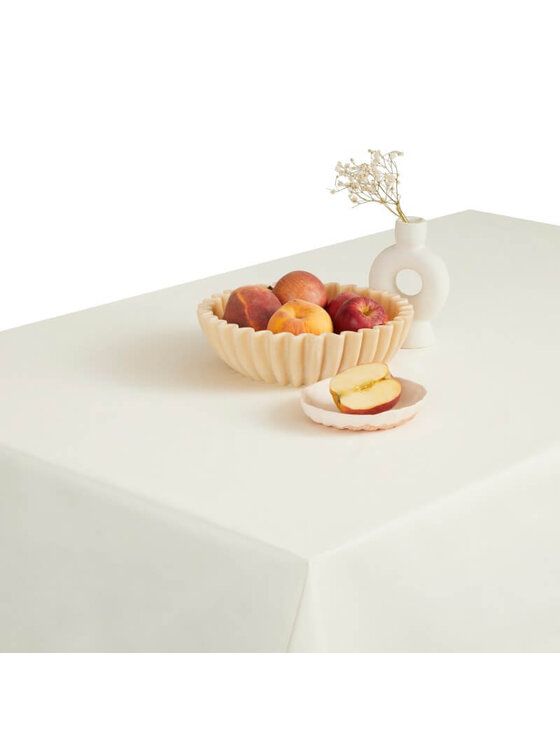 White pocket White pocket Obrus Obrus klasyczny Écru