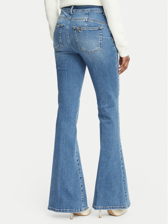 Liu Jo Liu Jo Jeans hlače UF6087 D0264 Modra Bootcut Fit