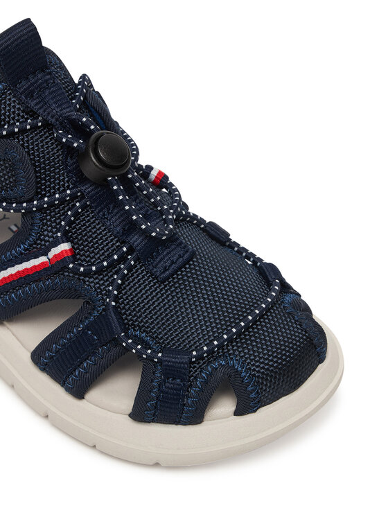 Tommy Hilfiger Tommy Hilfiger Sandały T1B2-34385-1591 Granatowy