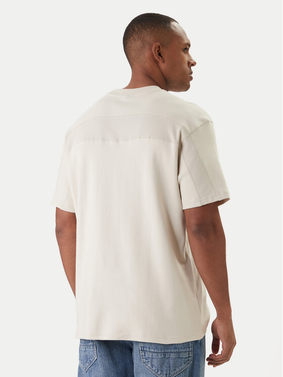 G-Star Raw G-Star Raw T-Shirt Rib D28699-C812 Biały Relaxed Fit