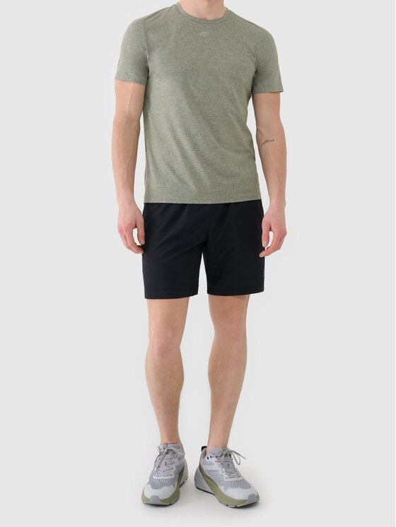 4F 4F Szorty sportowe 4FWSS26TFSHM1278-20S Czarny Regular Fit