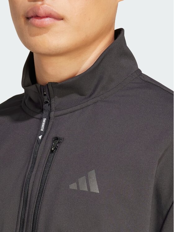 adidas adidas Kurtka do biegania 152023 Czarny Regular Fit