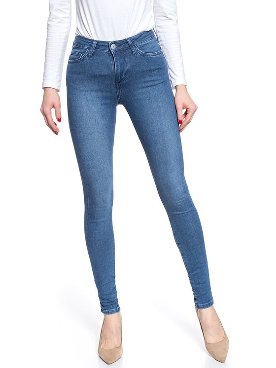 Jeansy, rozmiar W24/L32, Niebieskie, ZOE SUPER SKINNY