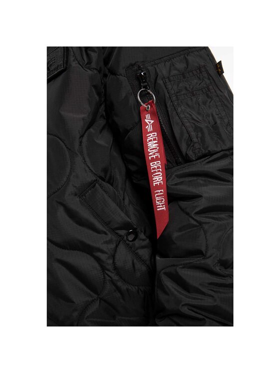 Alpha Industries Alpha Industries Kurtka przejściowa MA-1 ALS 136135-03 Czarny Classic Fit