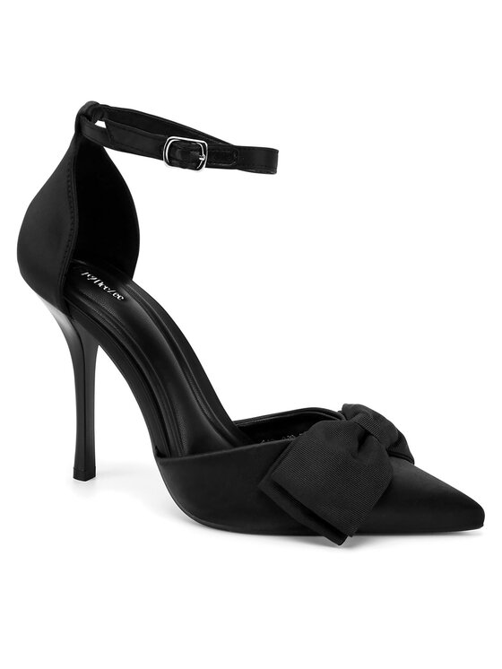 DeeZee DeeZee Pantofi cu toc subțire LH24018-1 Negru