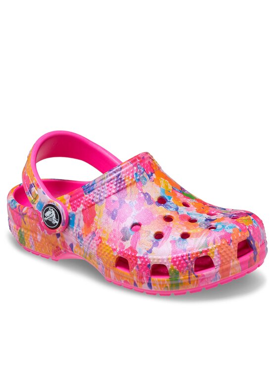 Crocs Crocs Klapki Classic Hyper Real Clog T 208451 Czarny