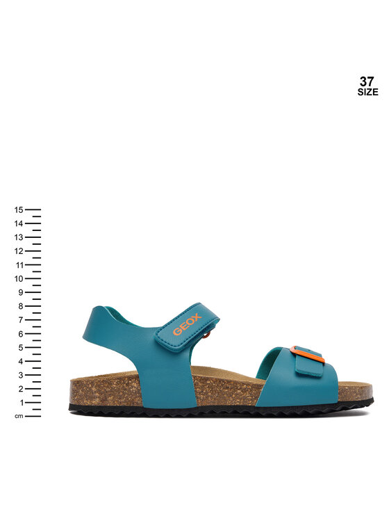 Geox Geox Sandále J Ghita Boy J028LB 000BC C4D2T D Modrá