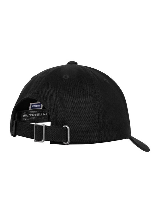 PITBULL PITBULL Czapka z daszkiem Czapka Snapback Youth Small logo uniwersalny Czarny