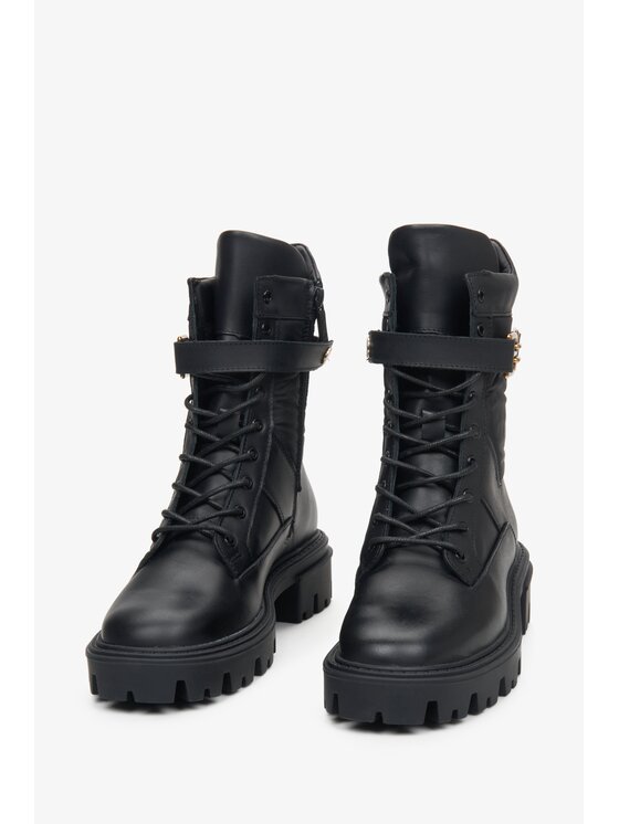 Estro Estro Μποτάκια ER00113464 Μαύρο