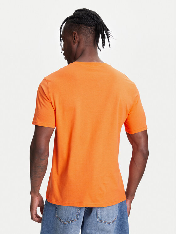 United Colors Of Benetton United Colors Of Benetton Marškinėliai 3I1XU1096 Oranžinė Regular Fit