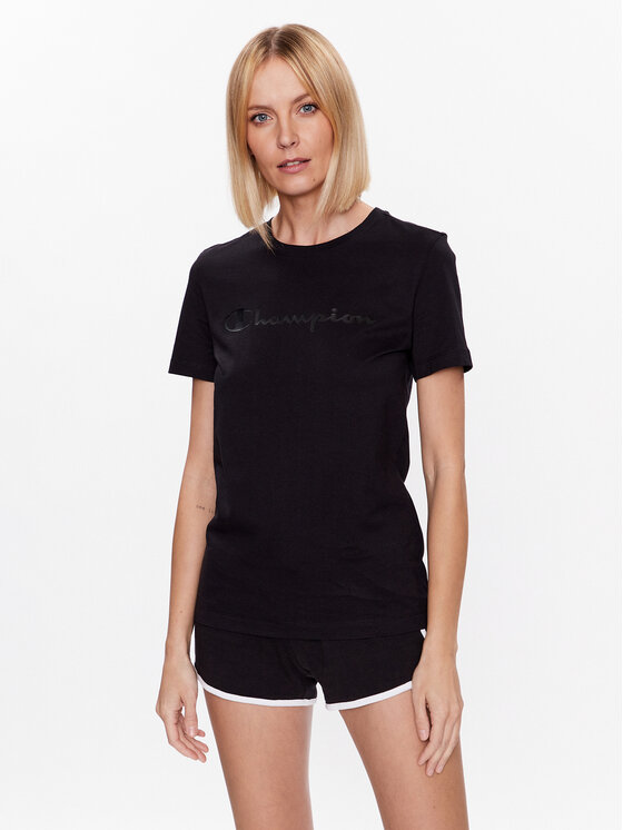 Big champion logo t shirt discount