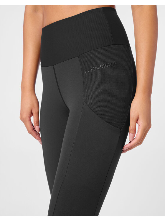 Plein Sport Plein Sport Legginsy 10187 Czarny