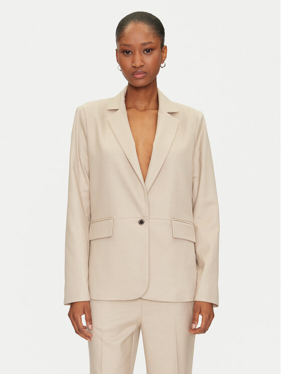 Morgan Morgan Sakko 251-VLUX.F Beige Regular Fit