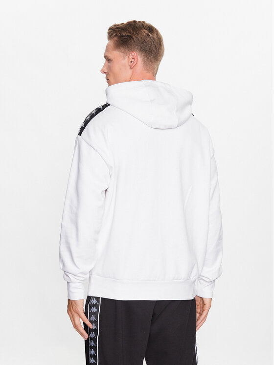 Kappa Kappa Mikina 313007 Bílá Regular Fit