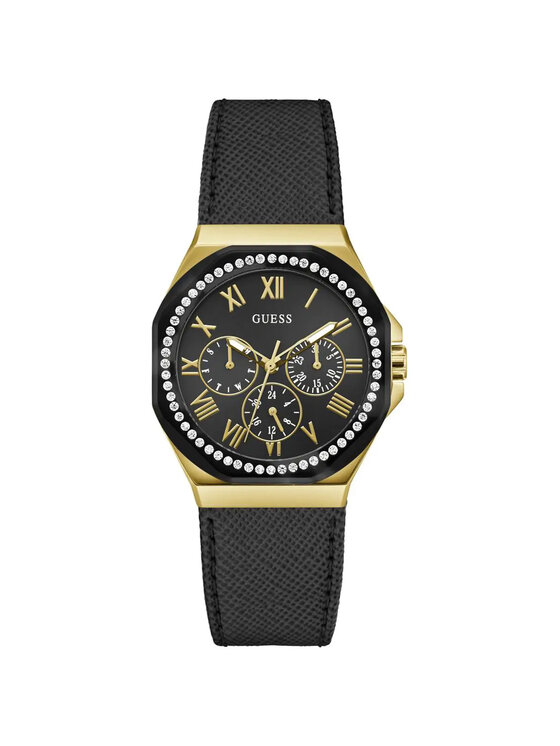 Guess Guess Hodinky GW0753L4 Čierna