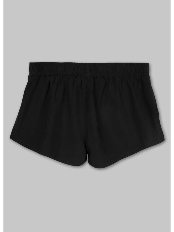 PITBULL PITBULL Szorty sportowe Small Logo Czarny Regular Fit