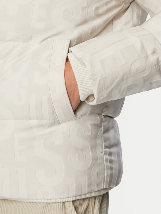 Guess Guess Зимно яке M6BL38 W4149 Кремав Regular Fit