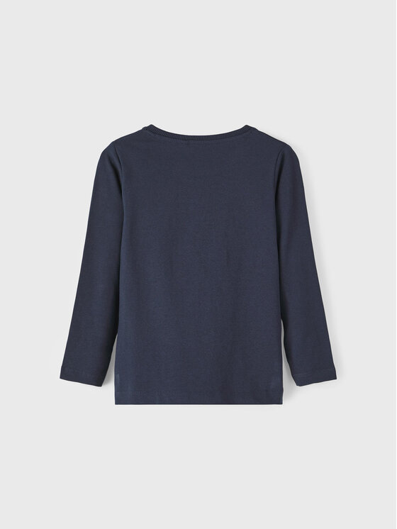 NAME IT NAME IT Μπλουζάκι 13212242 Σκούρο μπλε Regular Fit