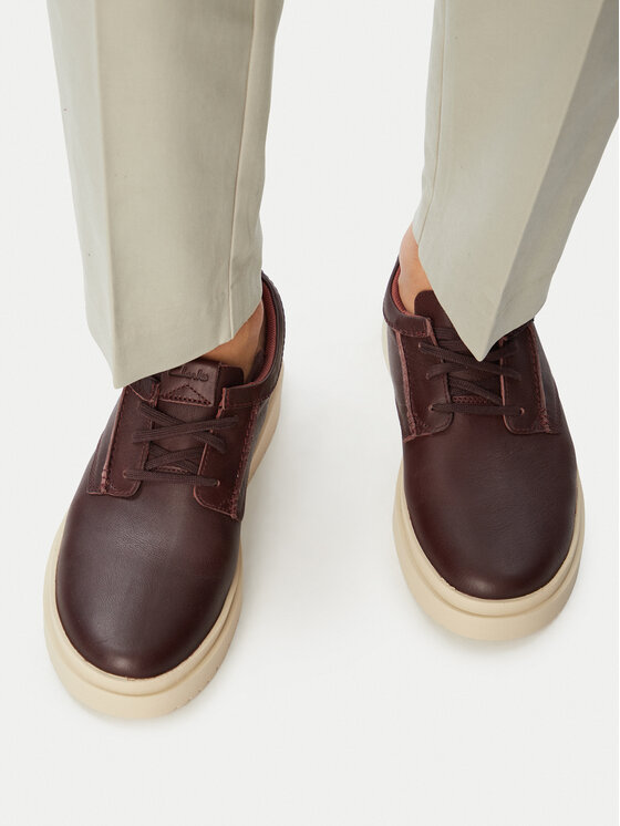 Clarks Clarks Półbuty Polden Lace 26184960 Brązowy