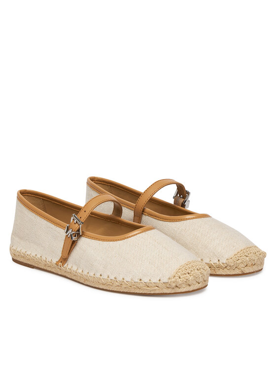 MICHAEL Michael Kors MICHAEL Michael Kors Espadrilės Lynn Ballet 40S6LYFP1D Écru
