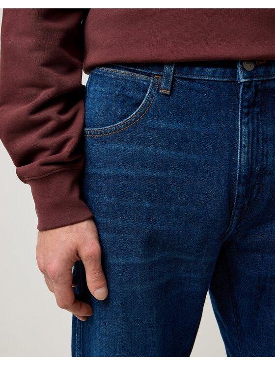 Wrangler Wrangler Jeans FRONTIER Blu Straight Fit