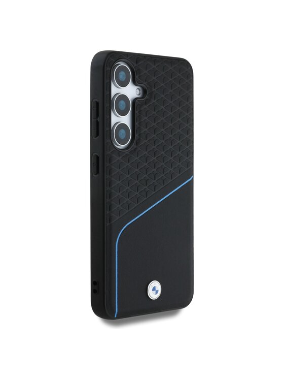 BMW Motorsport BMW Motorsport Etui na telefon Leather Textured and Smooth Czarny