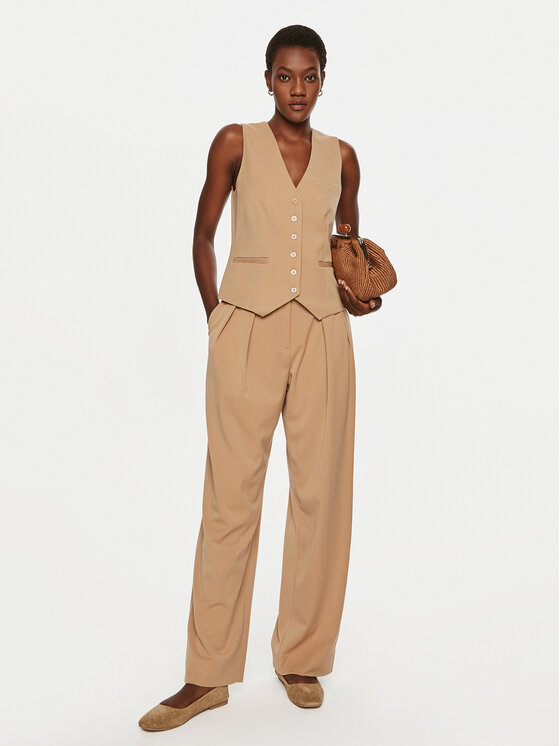 STAUD STAUD Liemenė Brett 561-3685 Smėlio Regular Fit