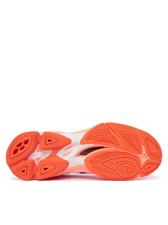 Mizuno Mizuno Batai uždaroms aikštelėms Wave Lightning Pro V1GA2660 Koralų