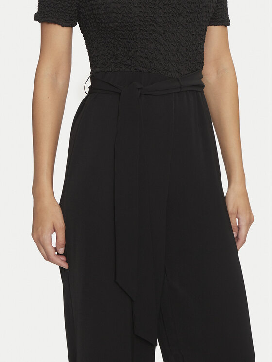 DKNY DKNY Kombinezon DD4E2933 Czarny Regular Fit