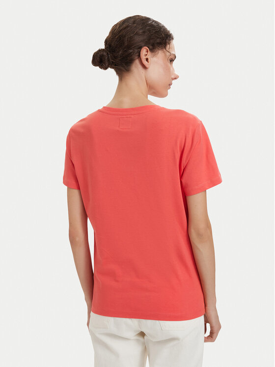 Beverly Hills Polo Club Beverly Hills Polo Club Póló P-SS26W-TS516518 Koral Regular Fit