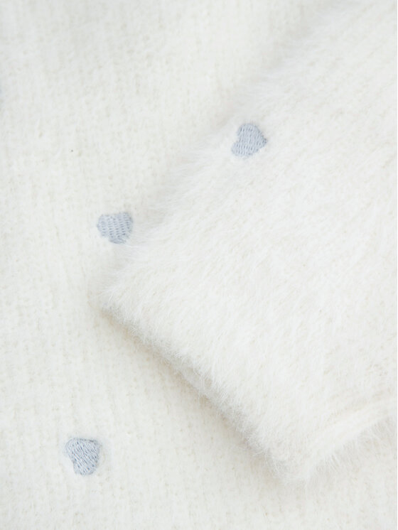 Coccodrillo Coccodrillo Sweter ZC4172102EPG Écru Regular Fit