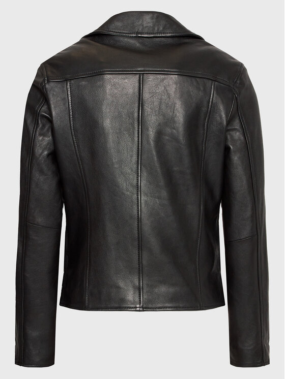 Serge Pariente Serge Pariente Lederjacke Dylan Schwarz Regular Fit