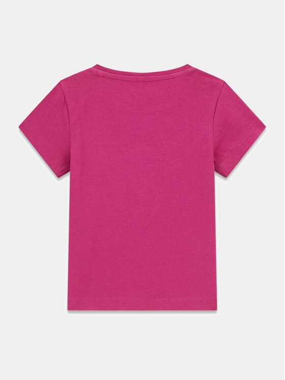Guess Kids Guess Kids T-Shirt 181713 Růžová Classic Fit