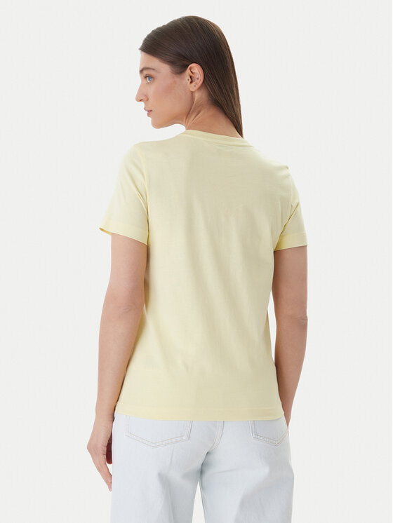 Calvin Klein Jeans Calvin Klein Jeans T-Shirt Archive LV047B205G Żółty Regular Fit