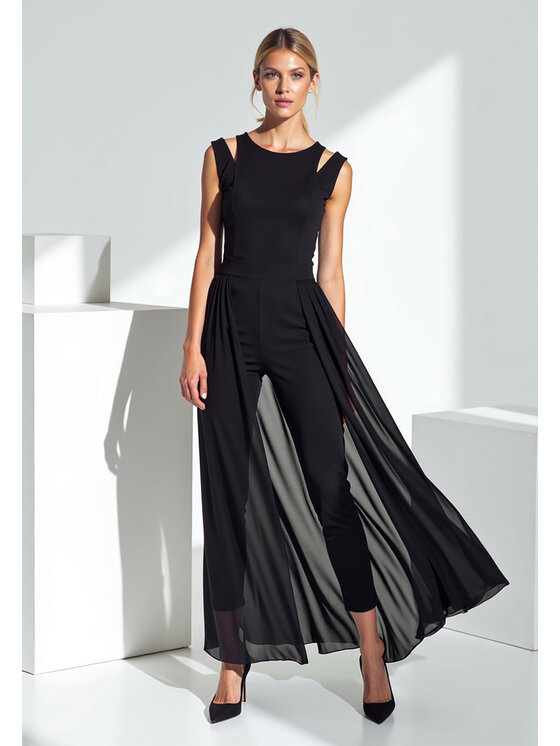 FIGL FIGL Overal M717 Čierna Regular Fit