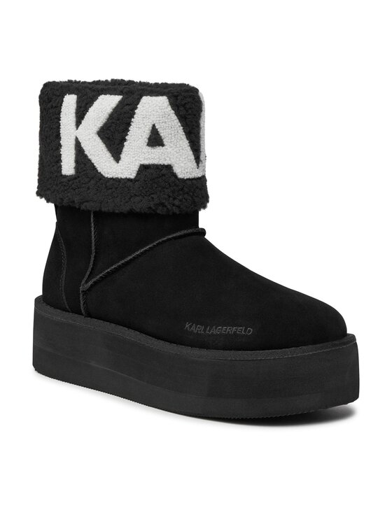 KARL LAGERFELD KARL LAGERFELD Botine KL48552 Negru