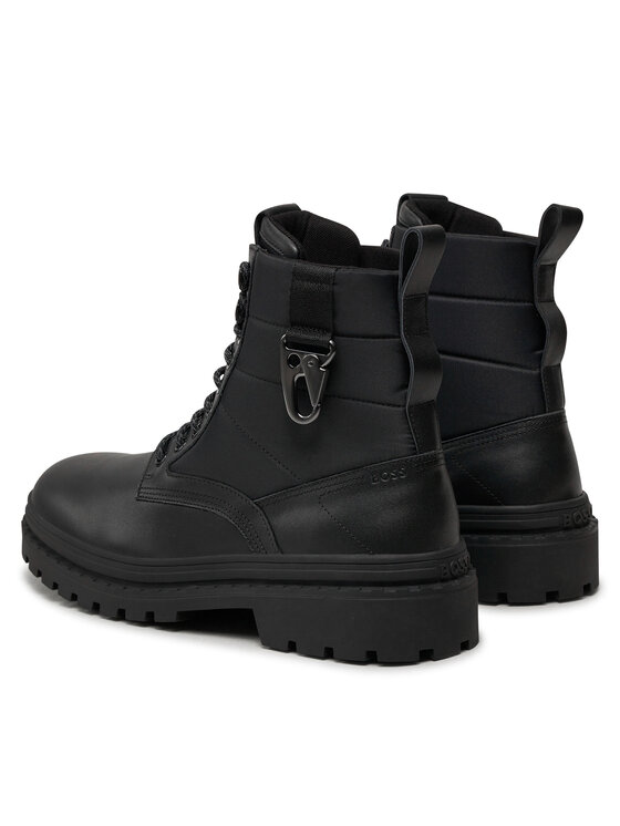 BOSS Boss Schnürstiefeletten Nebular 50529188 Schwarz