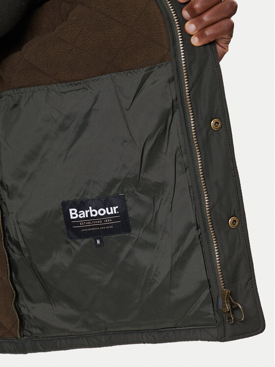 Barbour Barbour Демісезонна куртка MQU0281GN72 Зелений Slim Fit