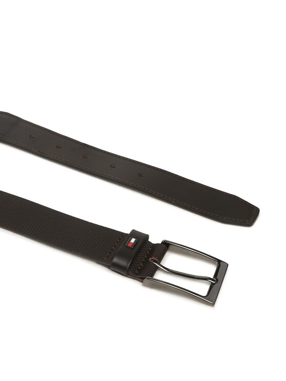 Tommy Hilfiger Tommy Hilfiger Ζώνη Ανδρική Layton 3.5 AM0AM11230 Καφέ