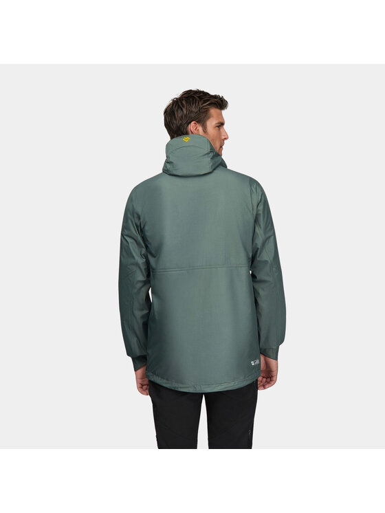 Alpinus Alpinus Kurtka hardshell Nookat Khaki Regular Fit