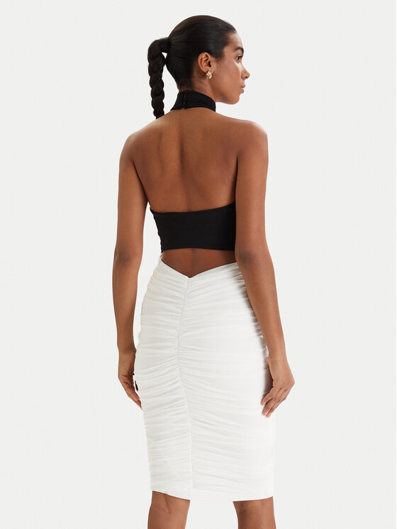 Bardot Bardot Sukienka koktajlowa Amani 60168DB Czarny Slim Fit