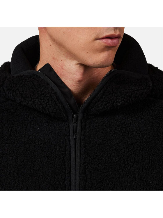 Rossignol Rossignol Polar Alltrack Anorak Fleece Czarny Regular Fit