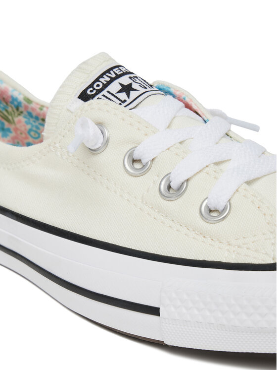 Converse Converse Teniși Chuck Taylor All Star Shoreline Mini Flowers A14970C Écru